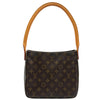 ルイ・ヴィトン LOUIS VUITTON ルーピングMM M51146 ブラウン モノグラム・レザー レディース トートバッグ