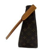 ルイ・ヴィトン LOUIS VUITTON ルーピングMM M51146 ブラウン モノグラム・レザー レディース トートバッグ