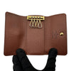 ルイ・ヴィトン LOUIS VUITTON ミュルティクレ4 M69517 ブラウン モノグラム/レザー レディース キーケース
