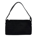 フェンディ FENDI ズッキーノ アクセサリーポーチ 8BR444 ブラック ナイロンジャガード レディース ハンドバッグ