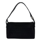 フェンディ FENDI ズッキーノ アクセサリーポーチ 8BR444 ブラック ナイロンジャガード レディース ハンドバッグ