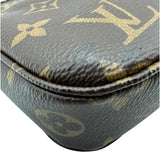 ルイ・ヴィトン LOUIS VUITTON ポシェット・アクセソワール M40712 ブラウン モノグラム/レザー レディース ハンドバッグ