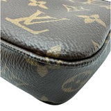 ルイ・ヴィトン LOUIS VUITTON ポシェット・アクセソワール M40712 ブラウン モノグラム/レザー レディース ハンドバッグ