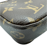 ルイ・ヴィトン LOUIS VUITTON ポシェット・アクセソワール M40712 ブラウン モノグラム/レザー レディース ハンドバッグ
