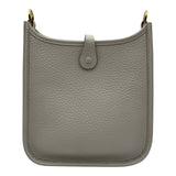 エルメス HERMES エヴリン TPM W刻 クレ ゴールド金具 トリヨン レディース ショルダーバッグ