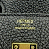 エルメス HERMES バーキン25 K刻印 ブラック ゴールド金具 トゴ レディース ハンドバッグ