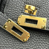 エルメス HERMES バーキン25 K刻印 ブラック ゴールド金具 トゴ レディース ハンドバッグ
