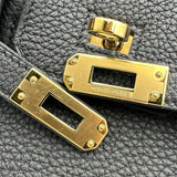 エルメス HERMES バーキン25 K刻印 ブラック ゴールド金具 トゴ レディース ハンドバッグ