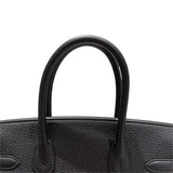 エルメス HERMES バーキン30 K刻 ブラック　ゴールド金具 トゴ レディース ハンドバッグ