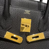 エルメス HERMES バーキン30 K刻 ブラック　ゴールド金具 トゴ レディース ハンドバッグ