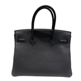 エルメス HERMES バーキン30 K刻 ブラック　ゴールド金具 トゴ レディース ハンドバッグ