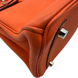 エルメス HERMES バーキン25 T刻 カプシーヌ シルバー金具 トゴ レディース ハンドバッグ
