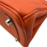 エルメス HERMES バーキン25 T刻 カプシーヌ シルバー金具 トゴ レディース ハンドバッグ