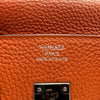 エルメス HERMES バーキン25 T刻 カプシーヌ シルバー金具 トゴ レディース ハンドバッグ