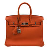 エルメス HERMES バーキン25 T刻 カプシーヌ シルバー金具 トゴ レディース ハンドバッグ