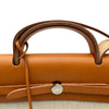 エルメス HERMES エールバッグMM □B刻 アイボリー/ゴールド トワル/ハンター レディース ショルダーバッグ