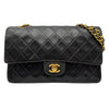 シャネル CHANEL マトラッセ25 A01112 3番台 ブラック ゴールド金具 ラムスキン レディース ショルダーバッグ