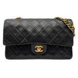 シャネル CHANEL マトラッセ25 A01112 3番台 ブラック ゴールド金具 ラムスキン レディース ショルダーバッグ