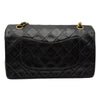 シャネル CHANEL マトラッセ25 A01112 3番台 ブラック ゴールド金具 ラムスキン レディース ショルダーバッグ
