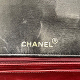シャネル CHANEL ダイアナ25 A01165 2番台 ブラック　ゴールド金具 ラムスキン レディース ショルダーバッグ