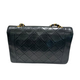 シャネル CHANEL ダイアナ25 A01165 2番台 ブラック　ゴールド金具 ラムスキン レディース ショルダーバッグ