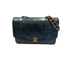 シャネル CHANEL ダイアナ25 A01165 2番台 ブラック　ゴールド金具 ラムスキン レディース ショルダーバッグ