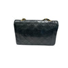 シャネル CHANEL ダイアナ25 A01165 2番台 ブラック　ゴールド金具 ラムスキン レディース ショルダーバッグ
