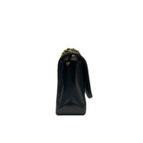 シャネル CHANEL ダイアナ25 A01165 2番台 ブラック　ゴールド金具 ラムスキン レディース ショルダーバッグ