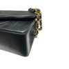 シャネル CHANEL ダイアナ25 A01165 2番台 ブラック　ゴールド金具 ラムスキン レディース ショルダーバッグ