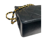 シャネル CHANEL ダイアナ25 A01165 2番台 ブラック　ゴールド金具 ラムスキン レディース ショルダーバッグ
