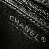 シャネル CHANEL 復刻トート A01804 9番台 ブラック シルバー金具 キャビアスキン レディース トートバッグ