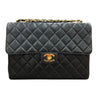 シャネル CHANEL デカマトラッセ30 ブラック ラムスキン ラム レディース ショルダーバッグ