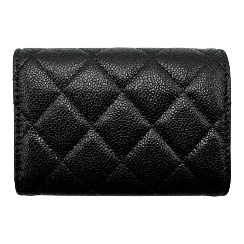 シャネル CHANEL スモールフラップウォレット AP0230 ブラック