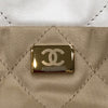 シャネル CHANEL CHANEL22 スモールバッグ AS3260 ホワイト　ゴールド金具 シャイニーカーフ レディース ショルダーバッグ