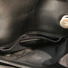 シャネル CHANEL マトラッセフラップベルトバッグ ブラック シルバー金具 ラムレザー レディース ショルダーバッグ