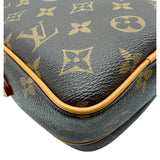 ルイ・ヴィトン LOUIS VUITTON アマゾン M14014 ブラウン モノグラム/レザー レディース ショルダーバッグ