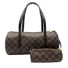 ルイ・ヴィトン LOUIS VUITTON パピヨン30 N51303 ブラウン ダミエ・レザー レディース ハンドバッグ