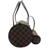 ルイ・ヴィトン LOUIS VUITTON パピヨン30 N51303 ブラウン ダミエ・レザー レディース ハンドバッグ