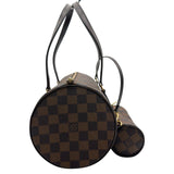 ルイ・ヴィトン LOUIS VUITTON パピヨン30 N51303 ブラウン ダミエ・レザー レディース ハンドバッグ