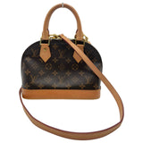 ルイ・ヴィトン LOUIS VUITTON アルマBB M53152 ブラウン モノグラム ・キャンバス レディース ハンドバッグ