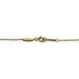 ティファニー TIFFANY＆CO バイザヤードネックレス ゴールド Au750 ダイヤモンド ジュエリー