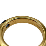 カルティエ Cartier エリプスリング ゴールド 750 サファイア ジュエリー