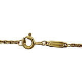 ティファニー TIFFANY＆CO ハードウェアハードダブルリンクネックレス ゴールド Au750 ジュエリー