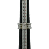 ブルガリ BVLGARI ビーゼロワンリング 3バンド(M) ホワイトゴールド 750 ジュエリー