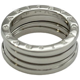 ブルガリ BVLGARI ビーゼロワンリング 3バンド(M) ホワイトゴールド 750 ジュエリー