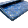 ゴヤール GOYARD マリニーウォレット ブルー シルバー金具 ゴヤールディンキャンバス レディース コインケース