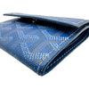 ゴヤール GOYARD マリニーウォレット ブルー シルバー金具 ゴヤールディンキャンバス レディース コインケース