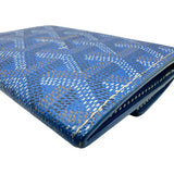 ゴヤール GOYARD マリニーウォレット ブルー シルバー金具 ゴヤールディンキャンバス レディース コインケース