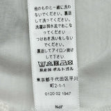 クリスチャン・ディオール Christian Dior ビッグリボン装飾長袖Tシャツ 4SBM13TEEH ホワイト コットン レディース 長袖Ｔシャツ
