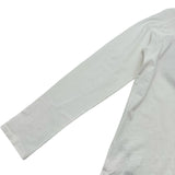 クリスチャン・ディオール Christian Dior ビッグリボン装飾長袖Tシャツ 4SBM13TEEH ホワイト コットン レディース 長袖Ｔシャツ